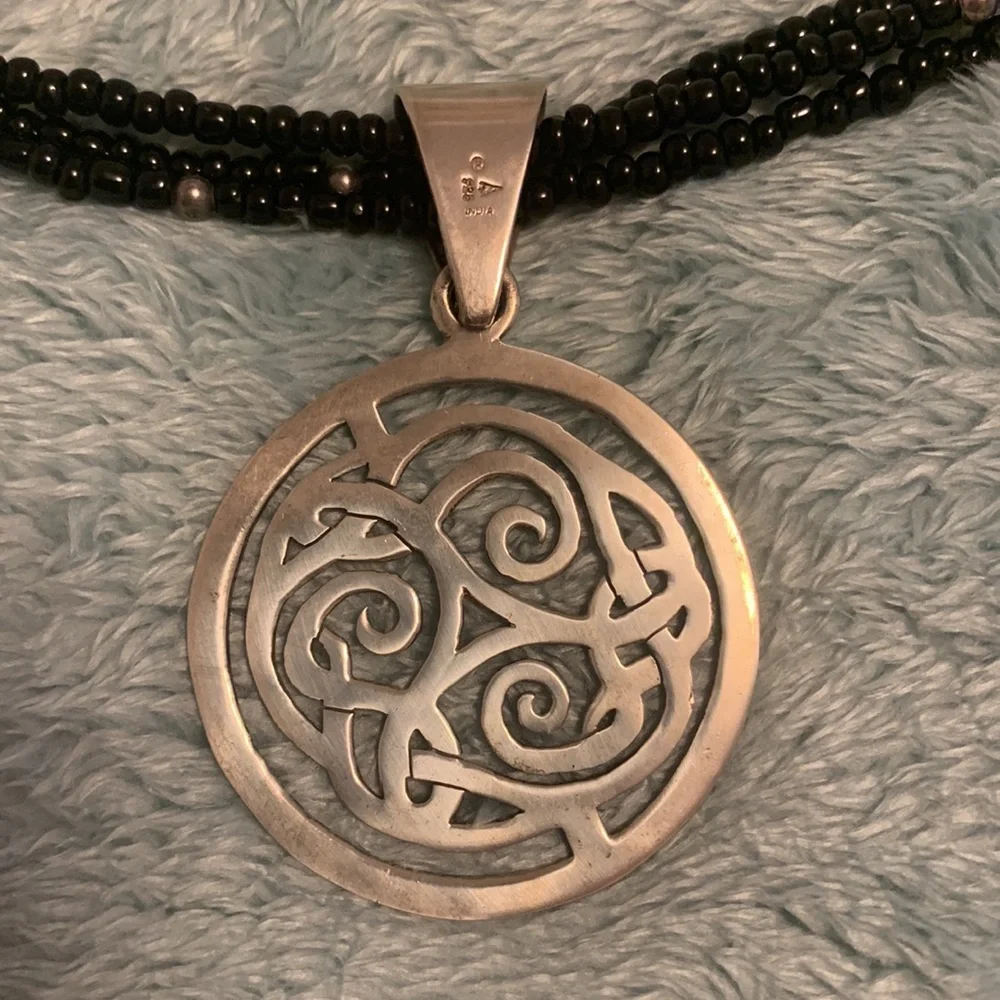 SILPADA Sterling Silver  *Retired* Celtic Necklace - Picture 8 of 10
